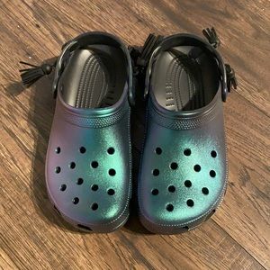 NEW Crocs Unisex-Adult Classic Sparkly Clogs